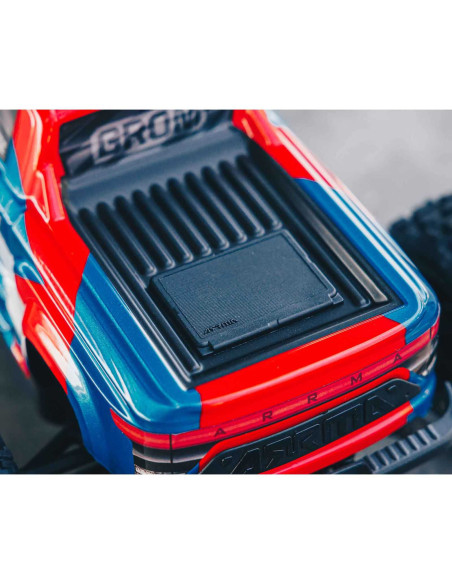 1/18 GRANITE GROM MEGA 380 Brushed 4X4 Monster Truck RTR with Battery & Charger, Blue