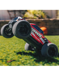 1/18 GRANITE GROM MEGA 380 Brushed 4X4 Monster Truck RTR with Battery & Charger, Blue 2