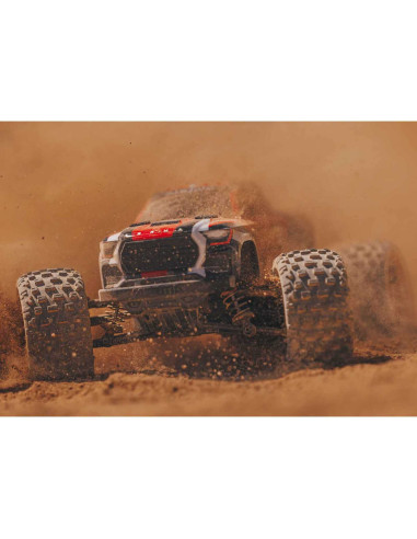 1/18 GRANITE GROM MEGA 380 Brushed 4X4 Monster Truck RTR with Battery & Charger, Blue