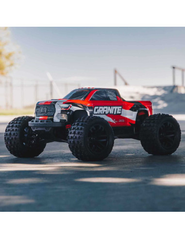 1/18 GRANITE GROM MEGA 380 Brushed 4X4 Monster Truck RTR with Battery & Charger, Blue