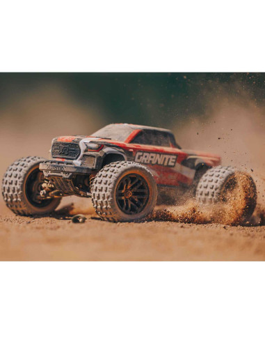 1/18 GRANITE GROM MEGA 380 Brushed 4X4 Monster Truck RTR with Battery & Charger, Blue