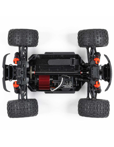 1/18 GRANITE GROM MEGA 380 Brushed 4X4 Monster Truck RTR with Battery & Charger, Blue