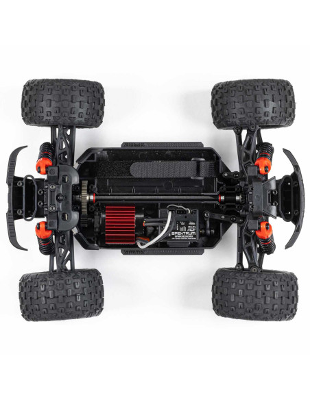 1/18 GRANITE GROM MEGA 380 Brushed 4X4 Monster Truck RTR with Battery & Charger, Blue