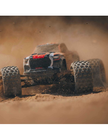 1/18 GRANITE GROM MEGA 380 Brushed 4X4 Monster Truck RTR with Battery & Charger, Blue