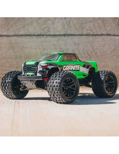 1/18 GRANITE GROM MEGA 380 Brushed 4X4 Monster Truck RTR with Battery & Charger, Blue