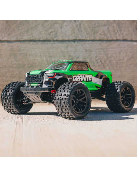 1/18 GRANITE GROM MEGA 380 Brushed 4X4 Monster Truck RTR with Battery & Charger, Blue