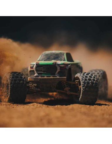 1/18 GRANITE GROM MEGA 380 Brushed 4X4 Monster Truck RTR with Battery & Charger, Blue