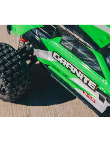1/18 GRANITE GROM MEGA 380 Brushed 4X4 Monster Truck RTR with Battery & Charger, Blue