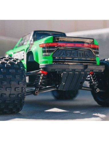 1/18 GRANITE GROM MEGA 380 Brushed 4X4 Monster Truck RTR with Battery & Charger, Blue