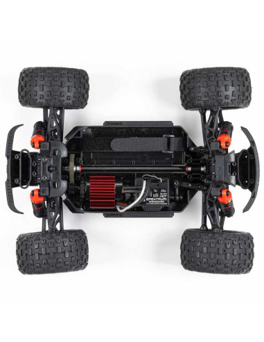 1/18 GRANITE GROM MEGA 380 Brushed 4X4 Monster Truck RTR with Battery & Charger, Blue