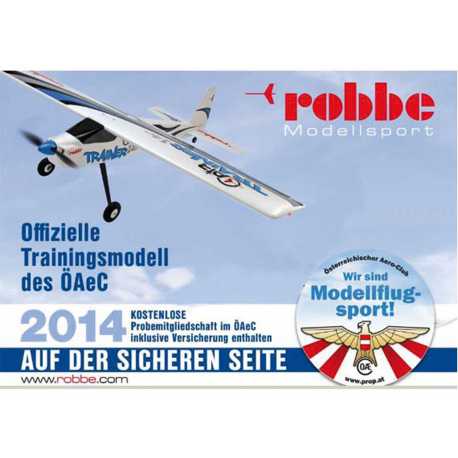 Robbe Modellsport Air Trainer 140 V2 EPO PNP mit Flight Controller (3-Achs Fluglagen-Stabilisierung, Gyro)