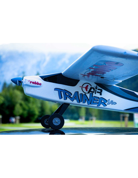 Robbe Modellsport Air Trainer 140 V2 EPO PNP mit Flight Controller (3-Achs Fluglagen-Stabilisierung, Gyro)