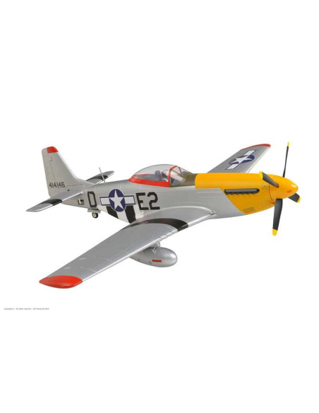 Arrows RC - P-51 Mustang - 1100mm - PNP - w/ Electric Retracts
