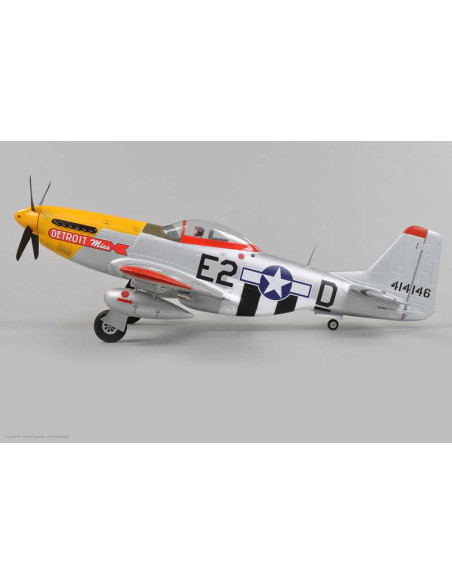 Arrows RC - P-51 Mustang - 1100mm - PNP - w/ Electric Retracts