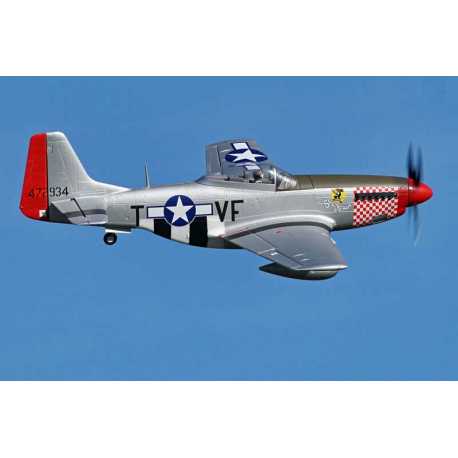 Arrows RC - P-51 Mustang - 1100mm - PNP - w/ Electric Retracts