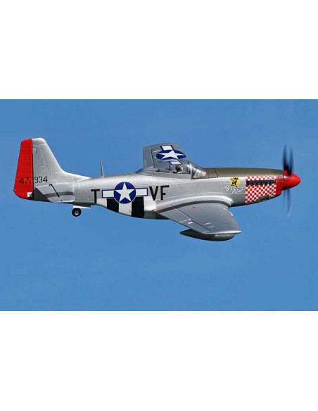 Arrows RC - P-51 Mustang - 1100mm - PNP - w/ Electric Retracts
