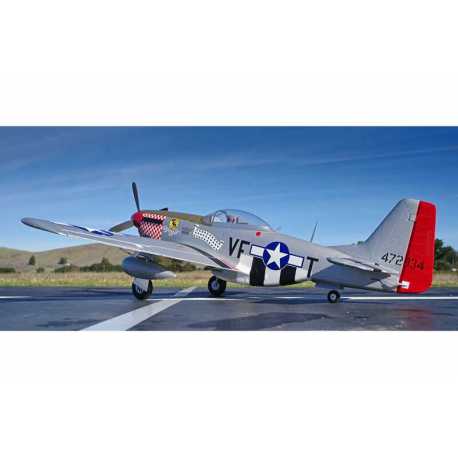 Arrows RC - P-51 Mustang - 1100mm - PNP - w/ Electric Retracts