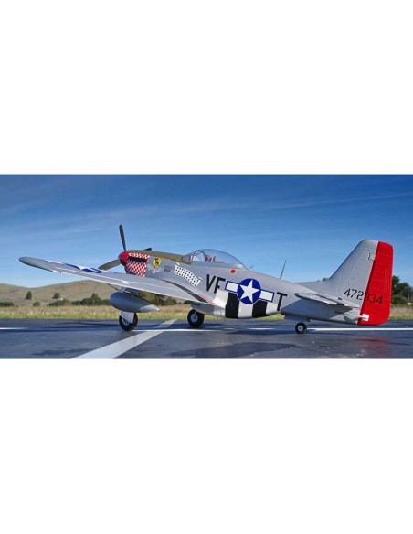 Arrows RC - P-51 Mustang - 1100mm - PNP - w/ Electric Retracts