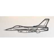 Silueta F-16 Falcon