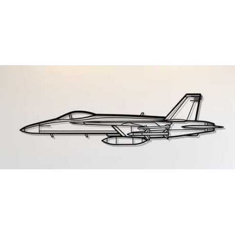 Silueta F-18 Hornet