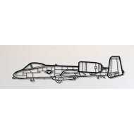 Silueta A-10 Thunderbolt 2