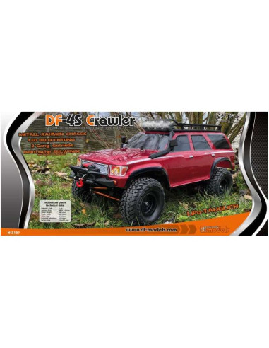 Crawler DF-4s 313mm Rojo