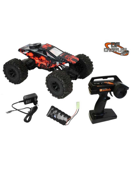 Crawler RTR Rojo 1-10 4wd DF Models (incluye batería y cargador)