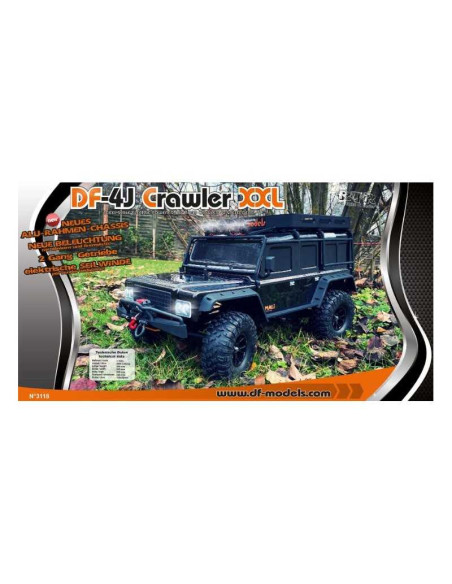 Crawler DF Model DF-4J XXL Edición Especial Negro