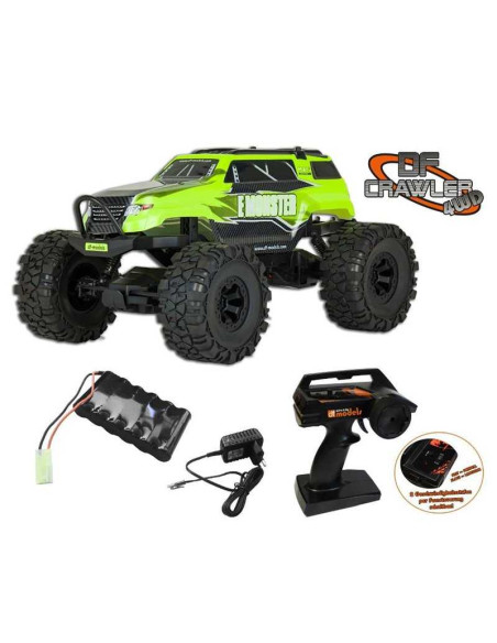 Crawler PickUP Verde 1-10 DF Models RTR 4wd (incluye batería y cargador)