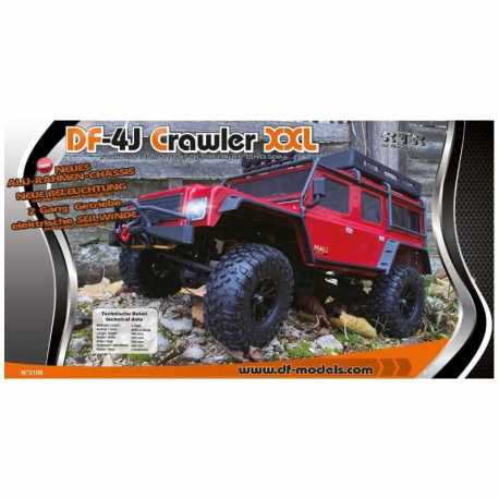 Crawler DF Model DF-4J XXL Edición Especial Rojo