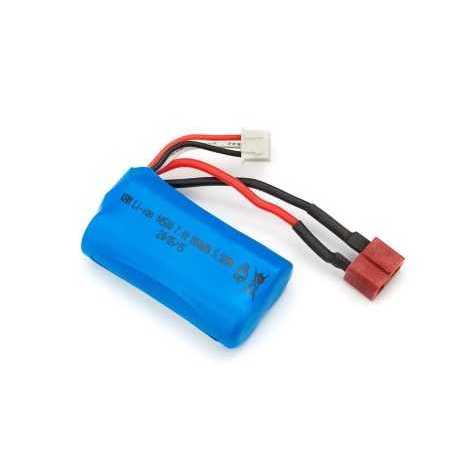 Battery Pack (Li-ion 7.4V, 800mAH), W/T-Plug