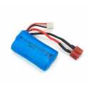 Battery Pack (Li-ion 7.4V, 800mAH), W/T-Plug