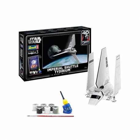 Maqueta de plástico con accesorios Star Wars Imperial Shuttle Tydirium Revell