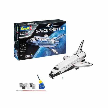 Maqueta de plástico con accesorios Nave Space Shuttle 40th Ann. escala Revell