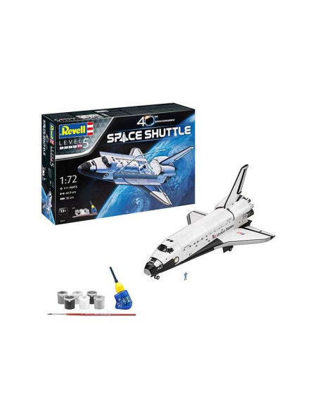 Maqueta de plástico con accesorios Nave Space Shuttle 40th Ann. escala Revell