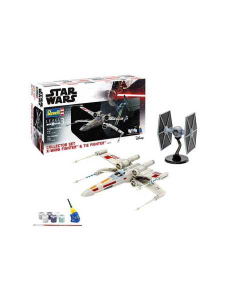 Maq acc Star Wars X-Wing Fighter & TIE Fighter escala 1:57 & escala 1:65