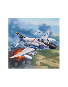 Maqueta de plástico con accesorios Revell Model Set Avión F-4J Phantom II.Escala 1:72 2