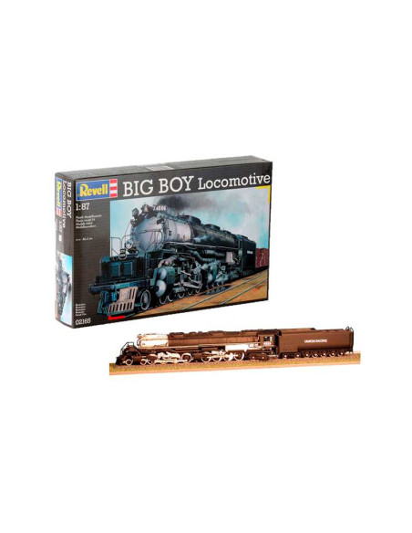Maqueta de plástico Revell Maqueta Locomotora Big Boy.Escala 1:87