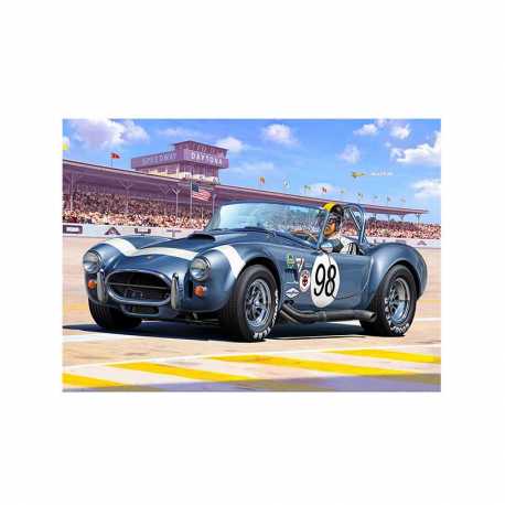 Maqueta de plástico con accesorios Revell Model Set Coche 62 Shelby Cobra 289.Escala 1:25