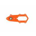 Frame for tailrotor case neon red