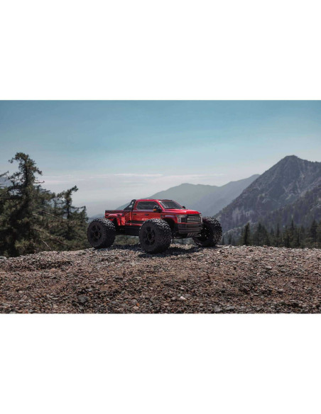 1/7 BIG ROCK 6S 4X4 BLX Monster Truck RTR, Red
