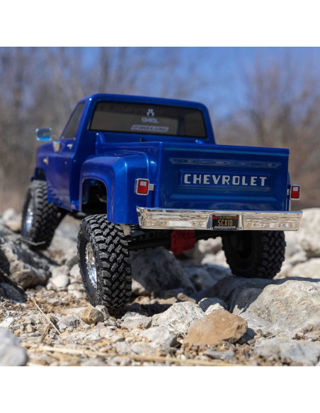 1/10 SCX10 III Base Camp 1982 Chevy K10 4X4 RTR, Blue