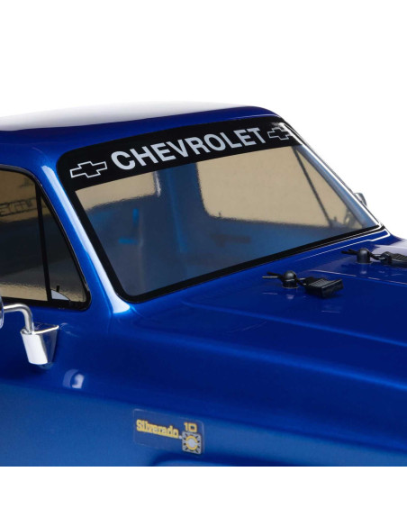 1/10 SCX10 III Base Camp 1982 Chevy K10 4X4 RTR, Blue