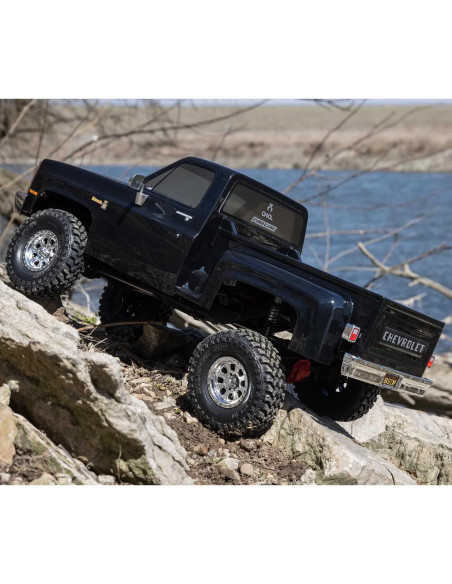 1/10 SCX10 III Base Camp 1982 Chevy K10 4X4 RTR, Black