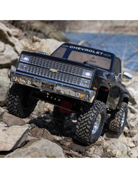 1/10 SCX10 III Base Camp 1982 Chevy K10 4X4 RTR, Black