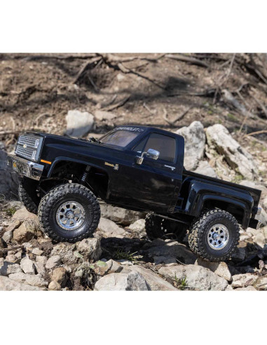 1/10 SCX10 III Base Camp 1982 Chevy K10 4X4 RTR, Black