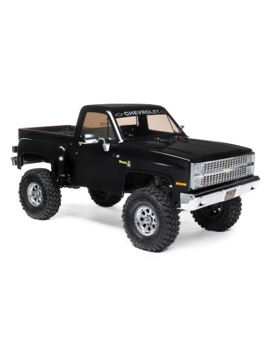 1/10 SCX10 III Base Camp 1982 Chevy K10 4X4 RTR, Black
