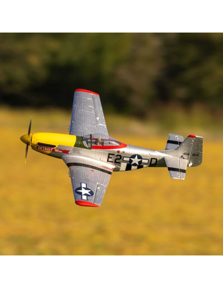 UMX P-51D Mustang “Detroit Miss” BNF Basic with AS3X and SAFE Select