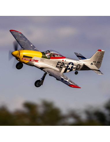 UMX P-51D Mustang “Detroit Miss” BNF Basic with AS3X and SAFE Select
