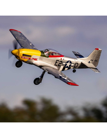 UMX P-51D Mustang “Detroit Miss” BNF Basic with AS3X and SAFE Select